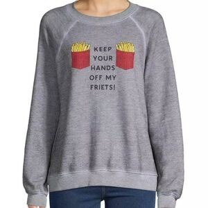 WILDFOX Keep Your Hands Off My Friets sweatshirt size small